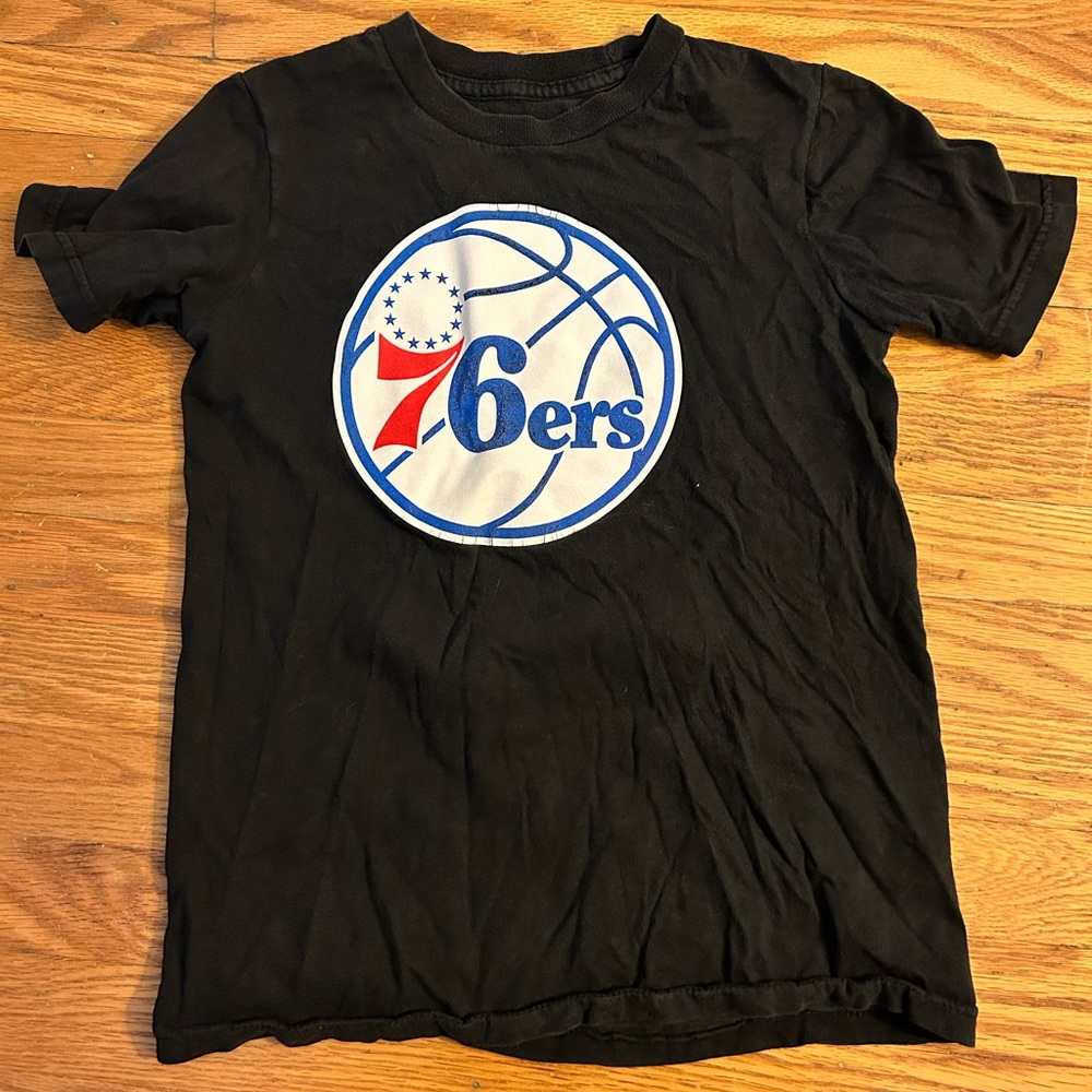 NBA Black Cotton T-Shirt - S